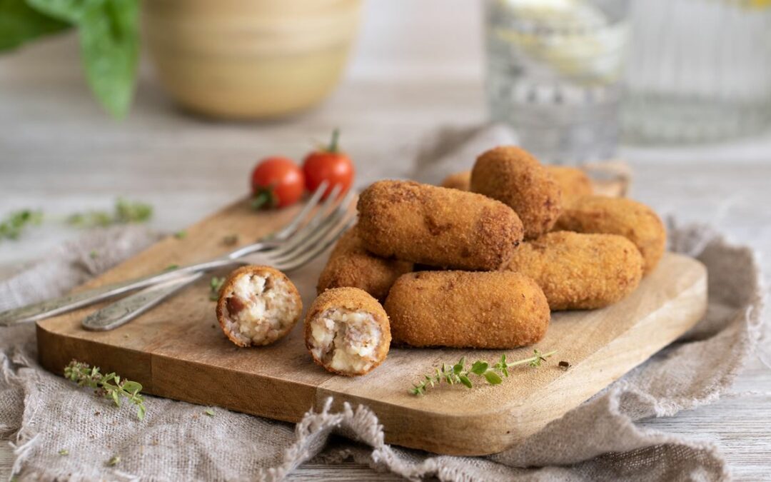 Croquetas de jamón caseras