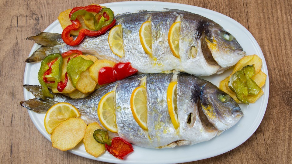 Dorada al horno